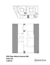 3301 New Mexico Ave NW, Washington, DC for lease Floor Plan- Image 1 of 1