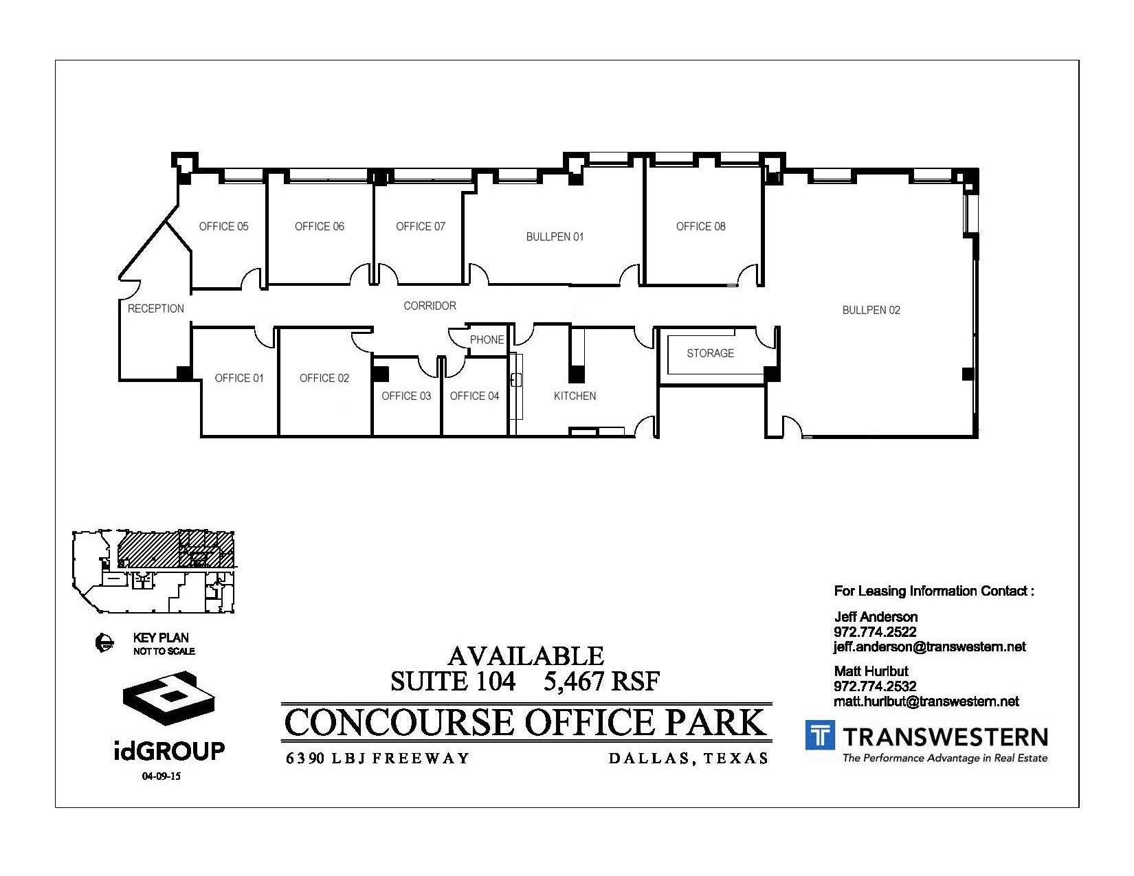 6350 LBJ Fwy, Dallas, TX for lease Floor Plan- Image 1 of 1