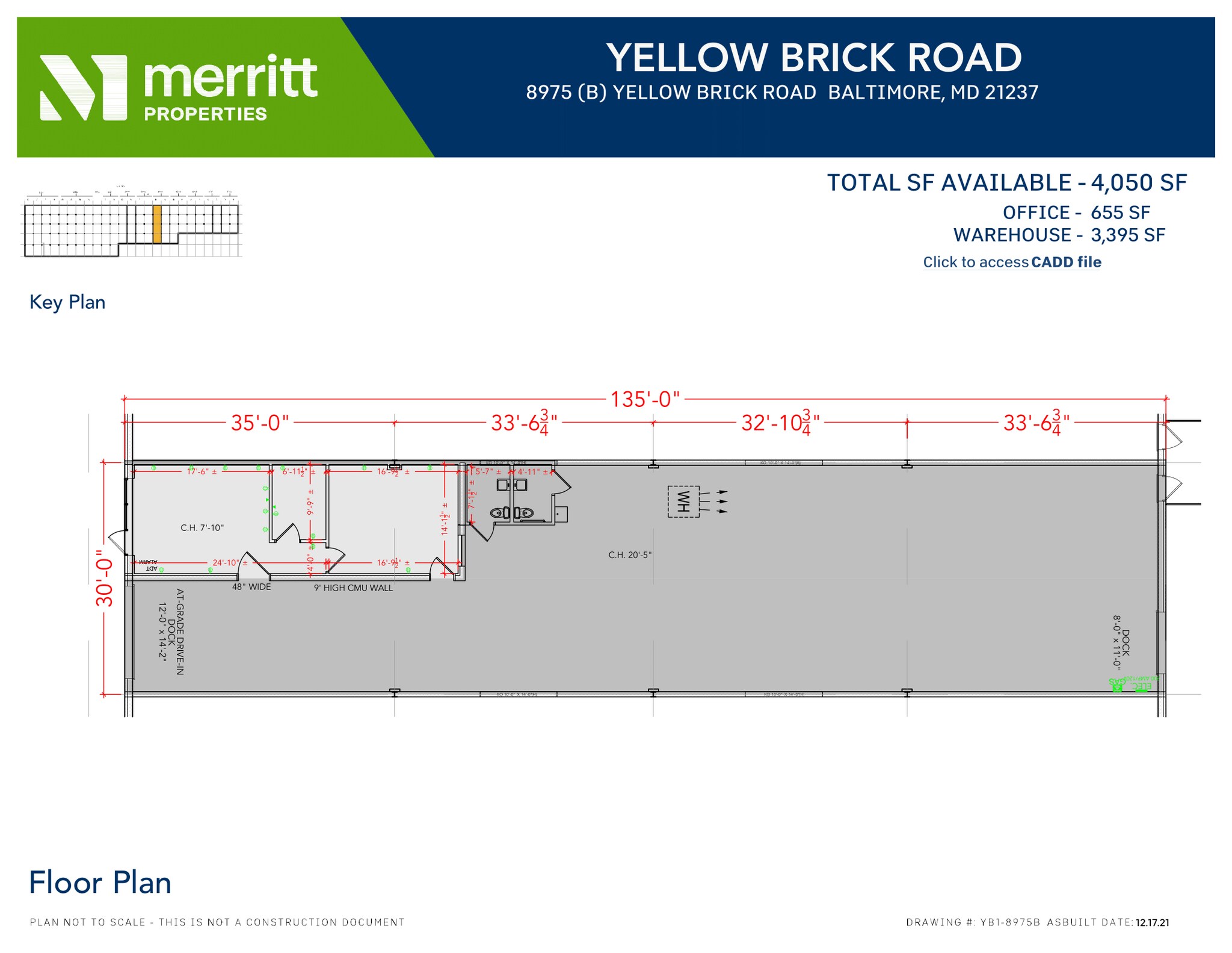 8967-8987 Yellow Brick Rd, Rosedale, MD for lease Floor Plan- Image 1 of 1