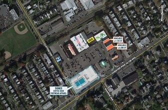 1130 Chester Pike Ave, Sharon Hill, PA - AERIAL  map view