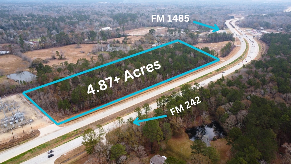 0 Highway 242, Conroe, TX for sale - Building Photo - Image 1 of 4
