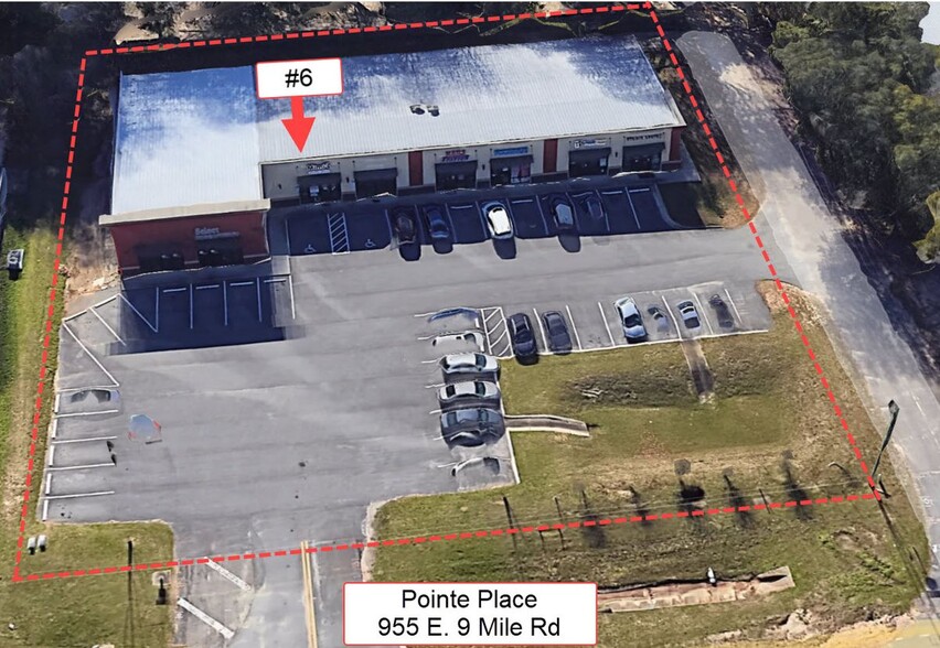 955 E Nine Mile Rd, Pensacola, FL for lease - Building Photo - Image 1 of 7