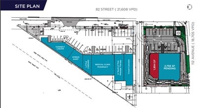 11244-11250 82 St NW, Edmonton, AB for lease Site Plan- Image 1 of 1
