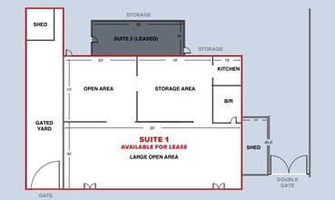306 S Ironwood Dr, Apache Junction, AZ for lease Floor Plan- Image 1 of 1