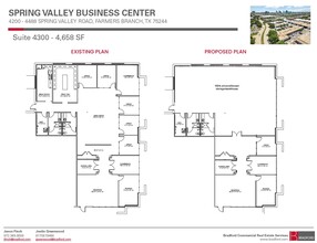 4440-4460 Spring Valley Rd, Dallas, TX for lease Floor Plan- Image 1 of 1