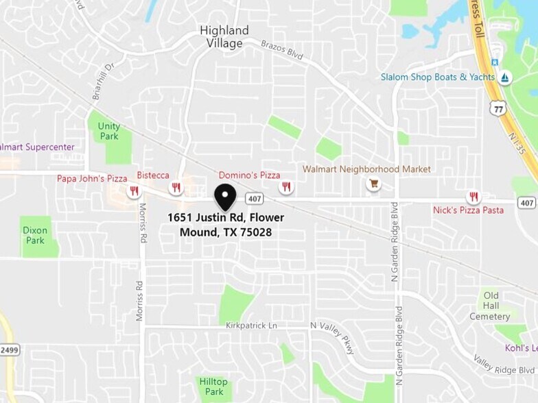 1651 Justin Rd, Flower Mound, TX for sale - Building Photo - Image 1 of 1