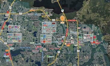 387 Vistawilla Dr, Winter Springs, FL - AERIAL  map view - Image1