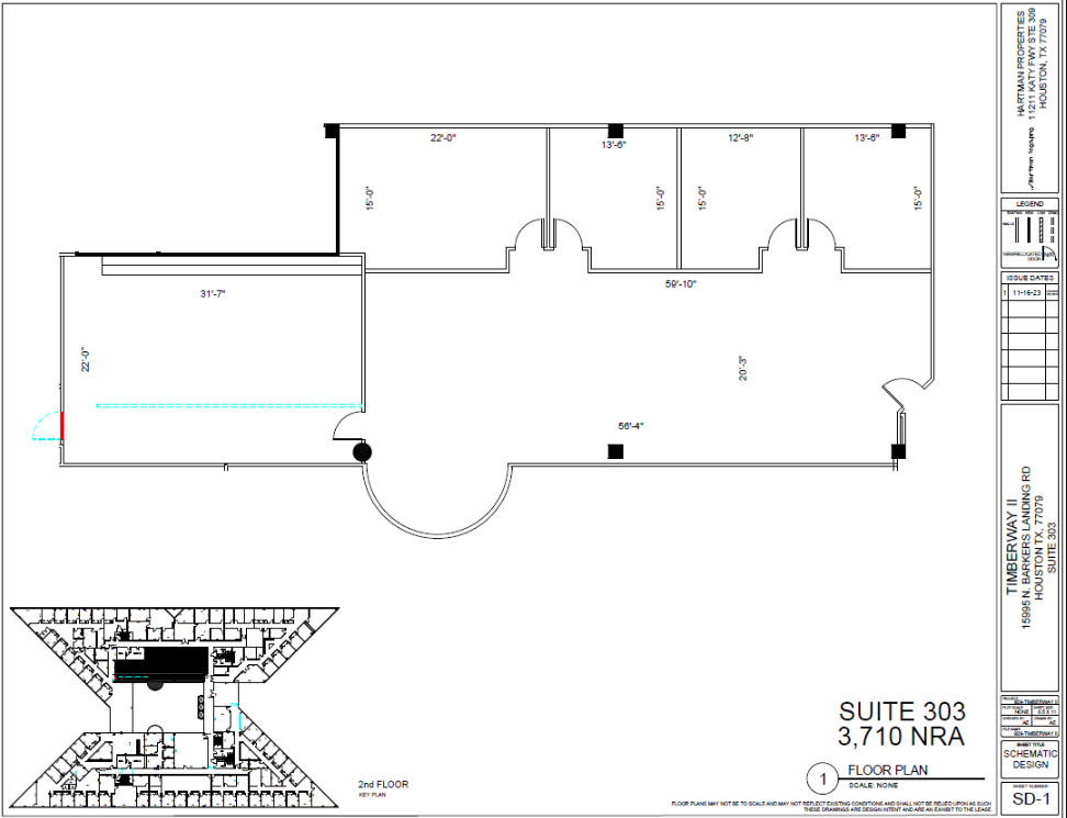 15995 N Barkers Landing Rd, Houston, TX for lease Floor Plan- Image 1 of 1