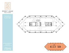 3040 Post Oak Blvd, Houston, TX for lease Floor Plan- Image 1 of 1