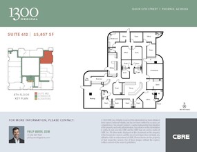 1300 N 12th St, Phoenix, AZ for lease Floor Plan- Image 1 of 1