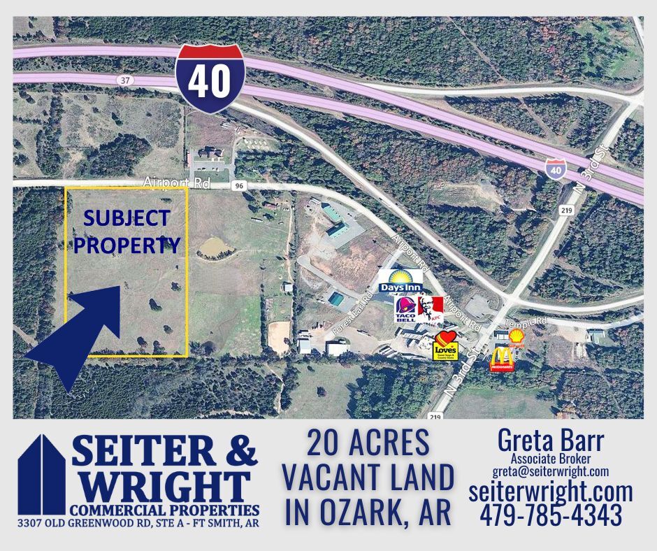 Airport Rd, Ozark, AR for sale Building Photo- Image 1 of 2