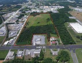 Al Highway 20, Decatur, AL - aerial  map view