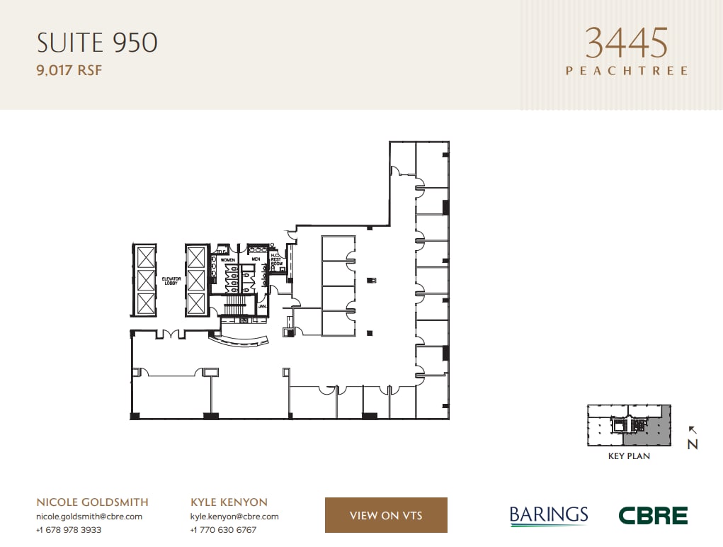 3445 Peachtree Rd NE, Atlanta, GA for lease Floor Plan- Image 1 of 1