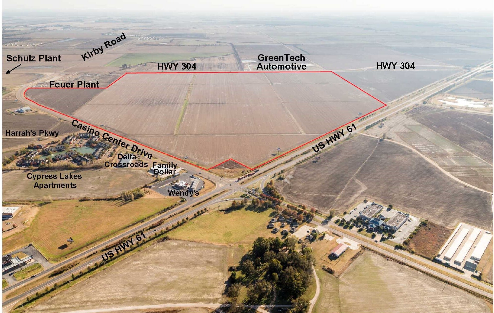 0 US Hwy 61, Robinsonville, MS for sale Building Photo- Image 1 of 1