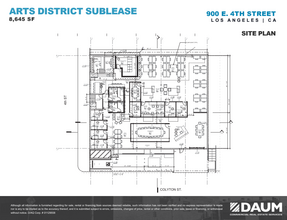 900 E 4th St, Los Angeles, CA for lease Floor Plan- Image 1 of 1