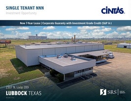 Cintas Industrial Building | New 7yr NNN - NNN Property