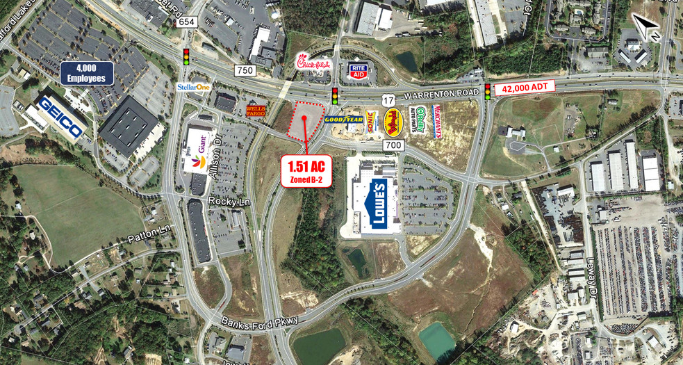 Warrenton Rd, Fredericksburg, VA for sale - Building Photo - Image 1 of 1