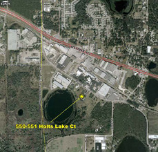 550 Holts Lake Ct, Apopka, FL - aerial  map view