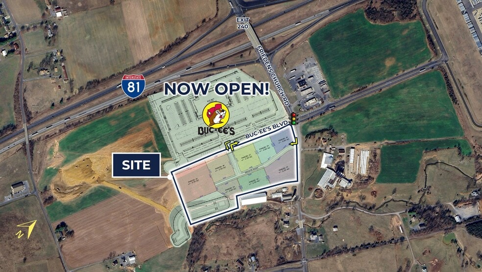I-81 & Friedens Church Rd, Mount Crawford, VA for sale - Building Photo - Image 3 of 4