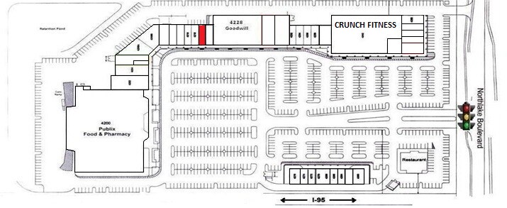 4200-4242 Northlake Blvd, West Palm Beach, FL for lease Site Plan- Image 1 of 1
