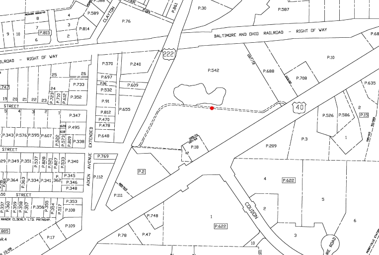 Pulaski Hwy, Perryville, MD for sale - Plat Map - Image 2 of 2