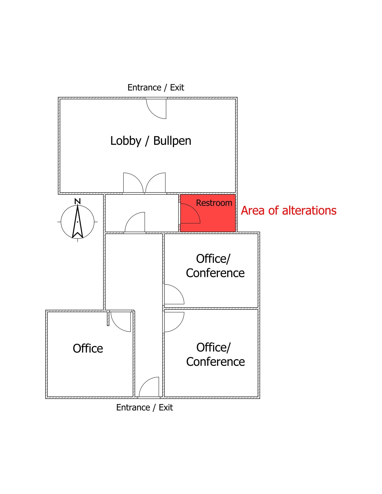 2350 W Shaw Ave, Fresno, CA for lease Site Plan- Image 1 of 1