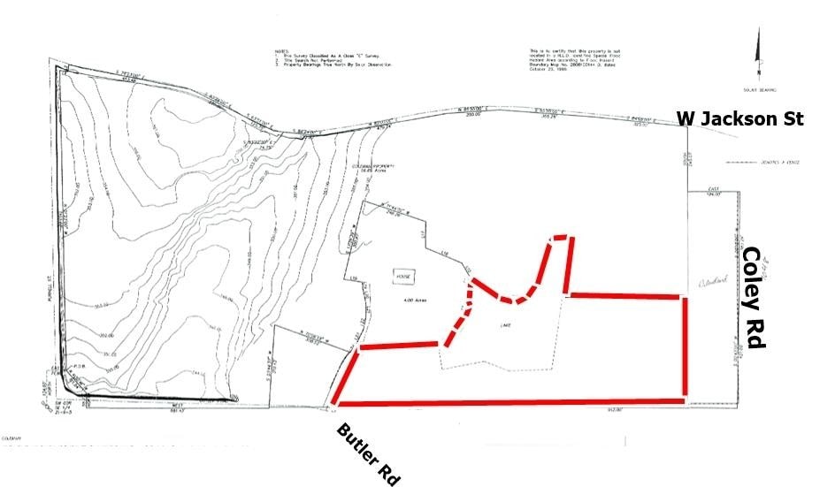 Butler Rd, Tupelo, MS for sale Plat Map- Image 1 of 1