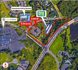 More details for 90 Silver Lake Rd, Newtown, PA - Retail for Lease