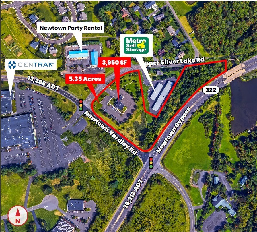 90 Silver Lake Rd, Newtown, PA for lease Building Photo- Image 1 of 2