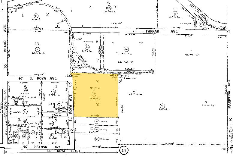 506-530 El Roya Ave, Modesto, CA for lease - Plat Map - Image 2 of 42