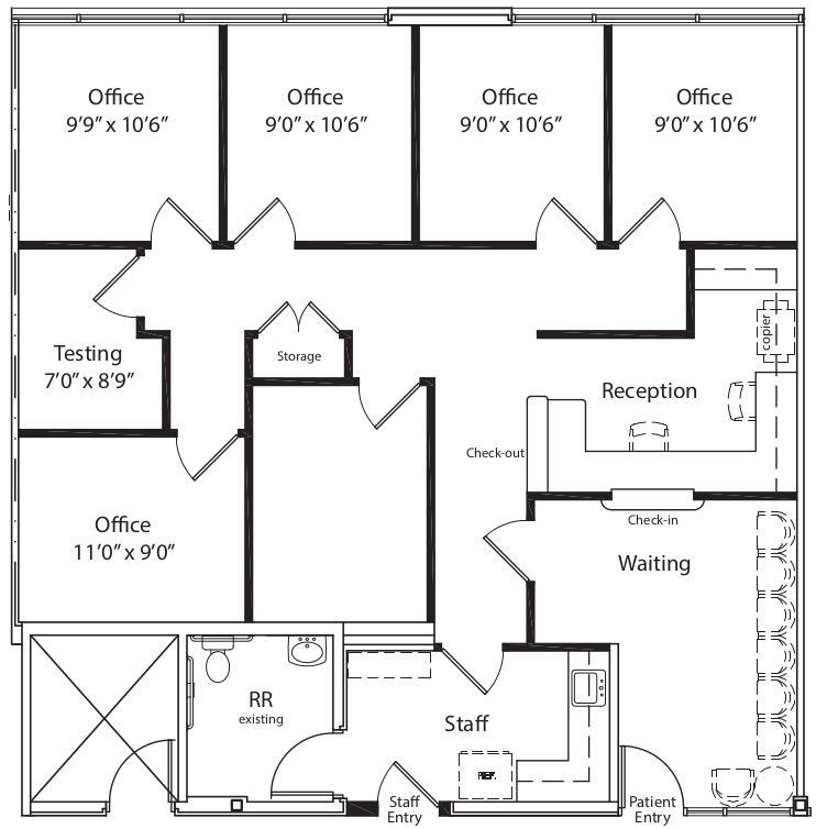 1220 S Higley Rd, Mesa, AZ for lease Floor Plan- Image 1 of 1