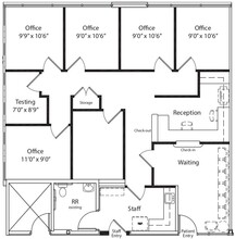 1220 S Higley Rd, Mesa, AZ for lease Floor Plan- Image 1 of 1