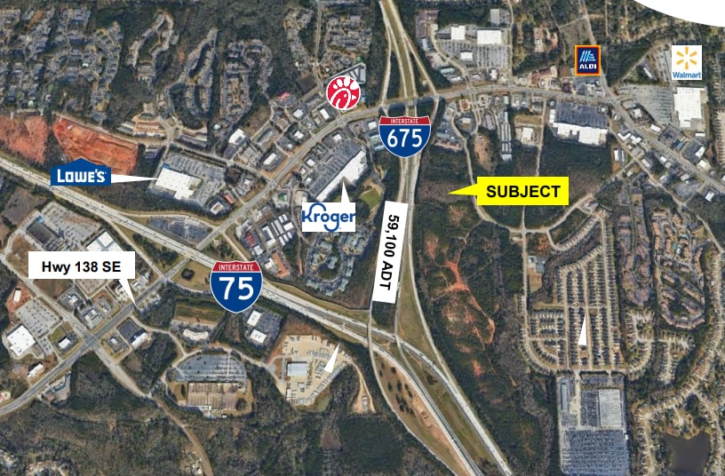 7525 Davidson Pky, Stockbridge, GA for sale - Aerial - Image 2 of 2