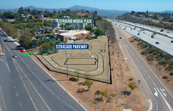 W Citracado Pky, Escondido, CA - aerial  map view - Image1