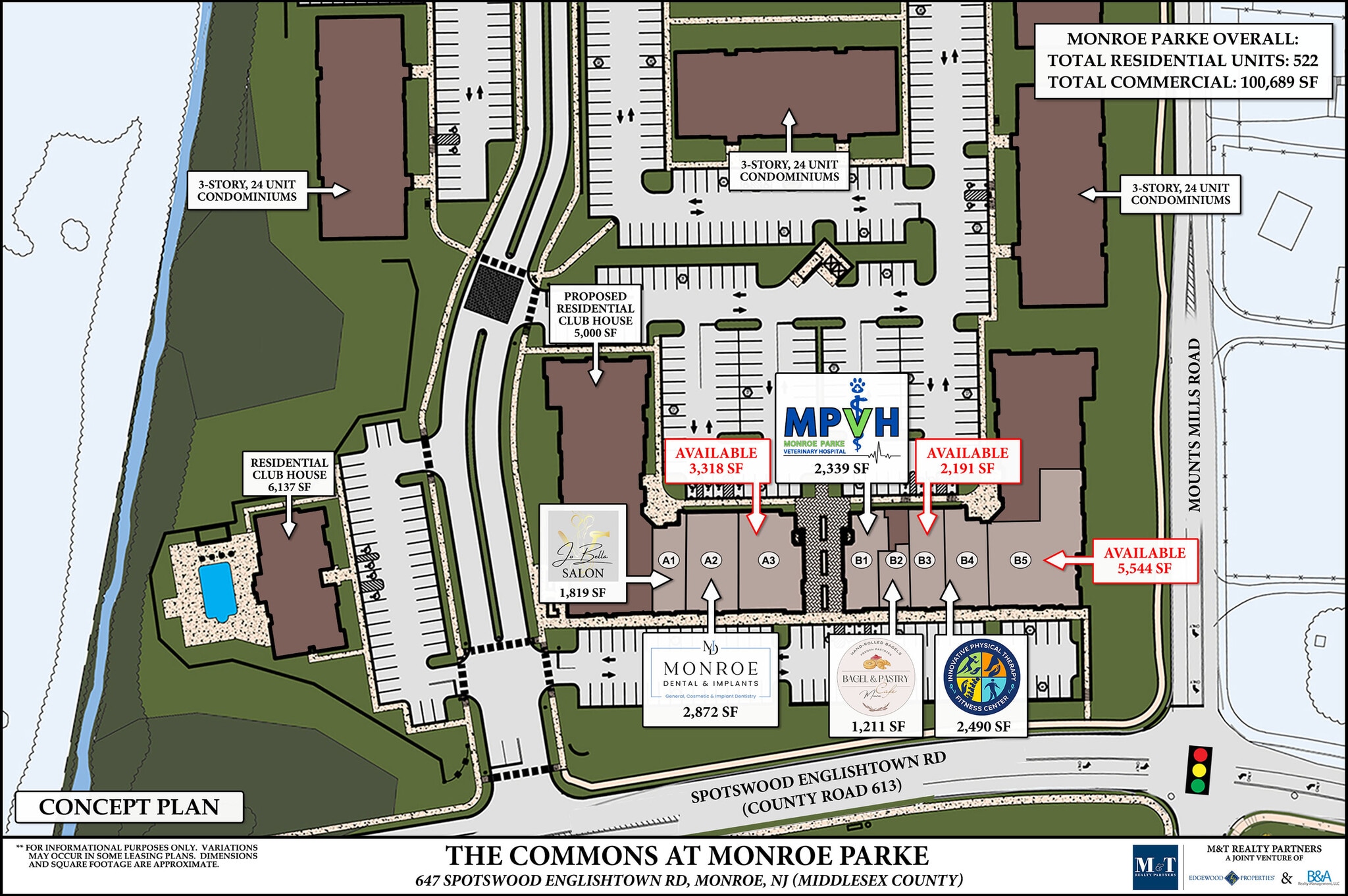 623 Spotswood-Englishtown Rd, Monroe Township, NJ for lease Interior Photo- Image 1 of 1