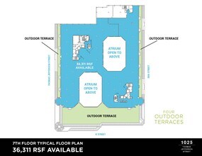 1025 Thomas Jefferson St NW, Washington, DC for lease Floor Plan- Image 1 of 1