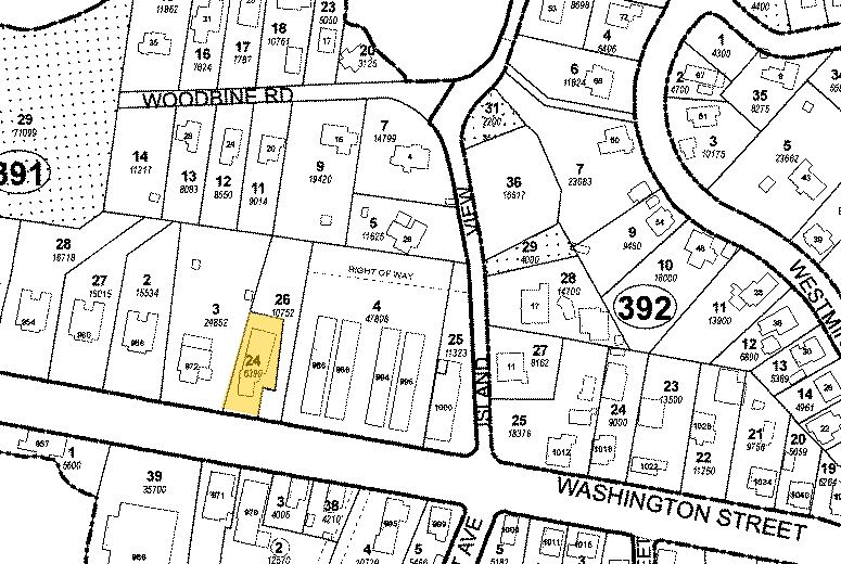 978 Washington St, Weymouth, MA for lease - Plat Map - Image 2 of 8