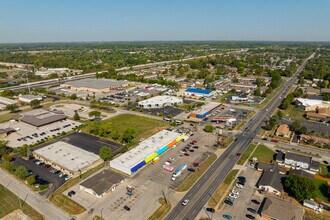 3937-4050 N High School Rd, Indianapolis, IN - AERIAL  map view - Image1