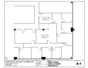 6160 N Cicero Ave, Chicago, IL for lease Floor Plan- Image 2 of 3