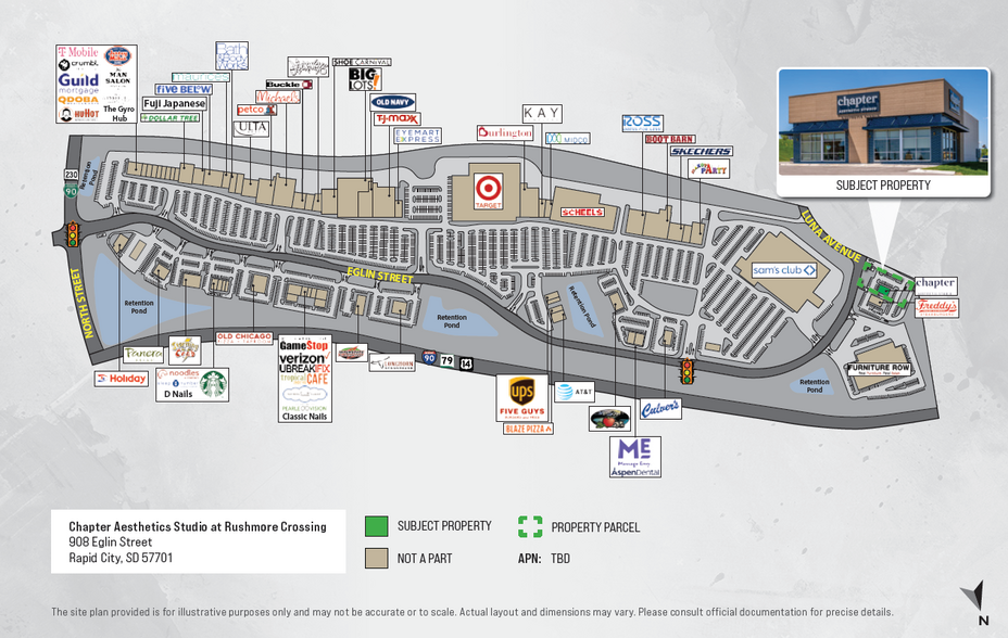 908 Eglin St, Rapid City, SD for sale - Site Plan - Image 2 of 4