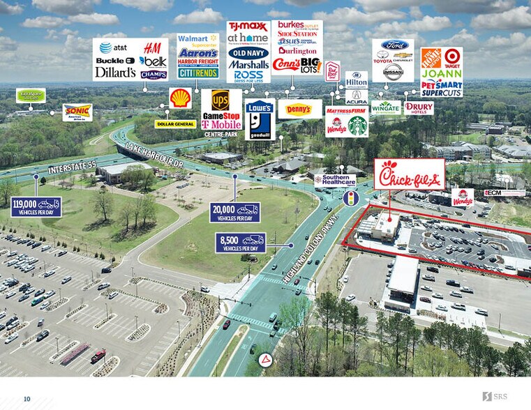 685 Highland Colony Pky, Ridgeland, MS for sale - Building Photo - Image 1 of 1