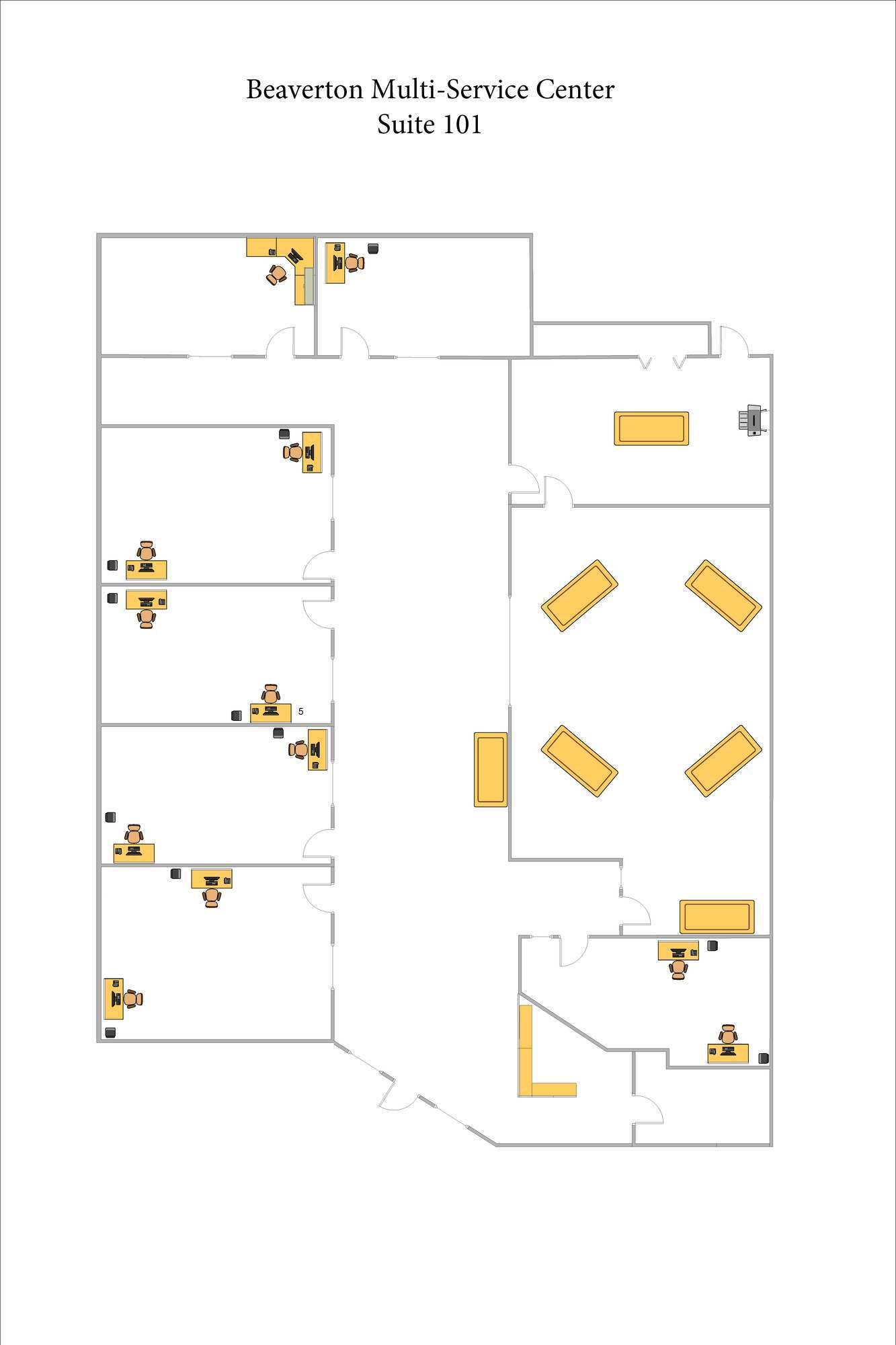 5050 SW Griffith Dr, Beaverton, OR for lease Floor Plan- Image 1 of 1