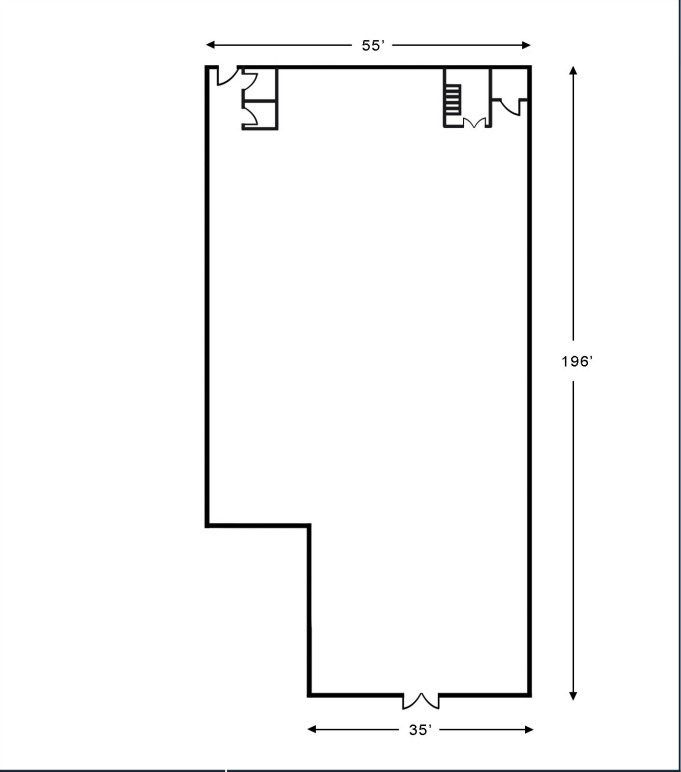 614 Avenue Of The States, Chester, PA for lease Floor Plan- Image 1 of 1