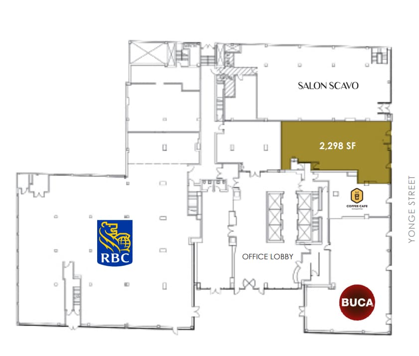2 St Clair Av W, Toronto, ON for lease Floor Plan- Image 1 of 1