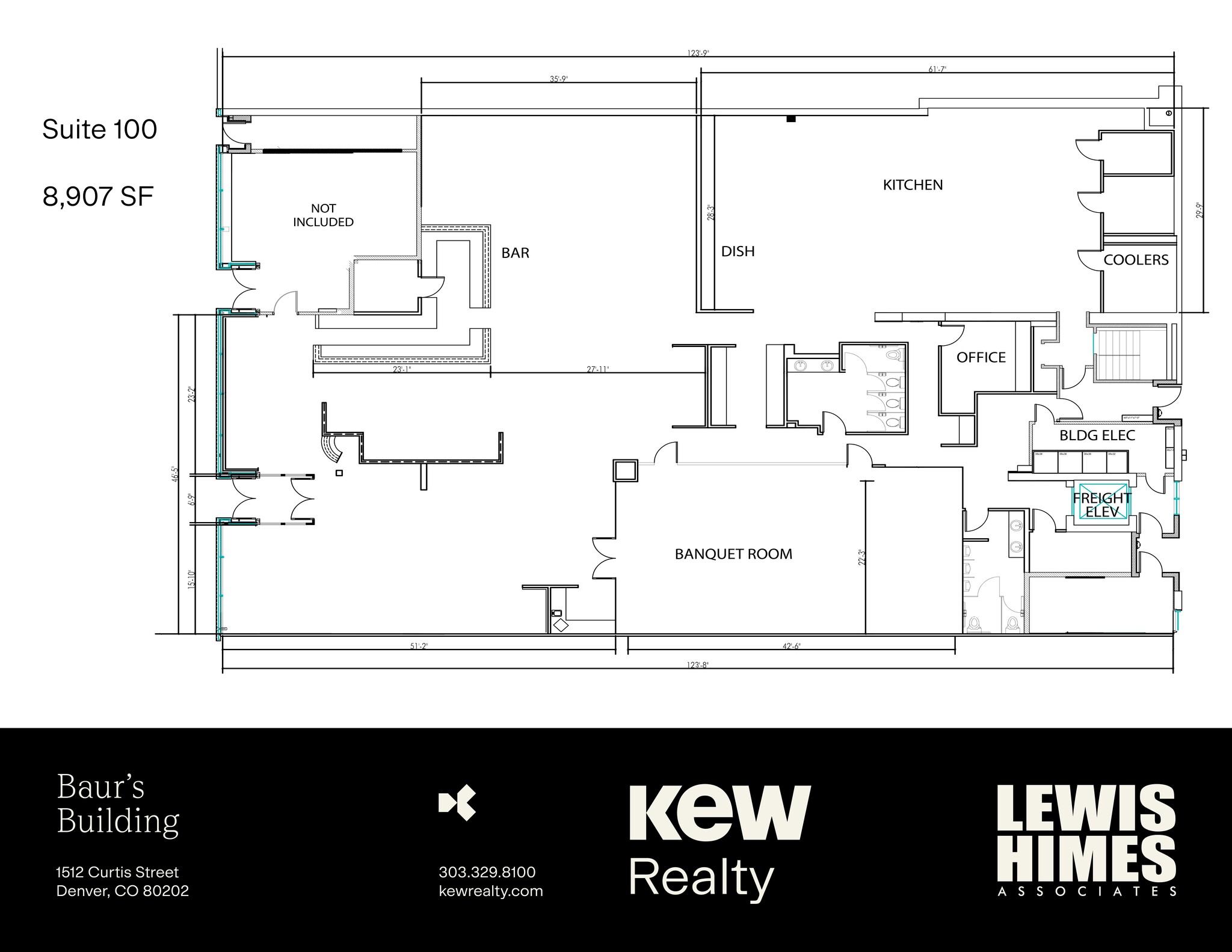 1512-1514 Curtis St, Denver, CO for lease Site Plan- Image 1 of 14