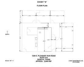 1229-1231 E Pleasant Run Rd, DeSoto, TX for lease Building Photo- Image 1 of 1