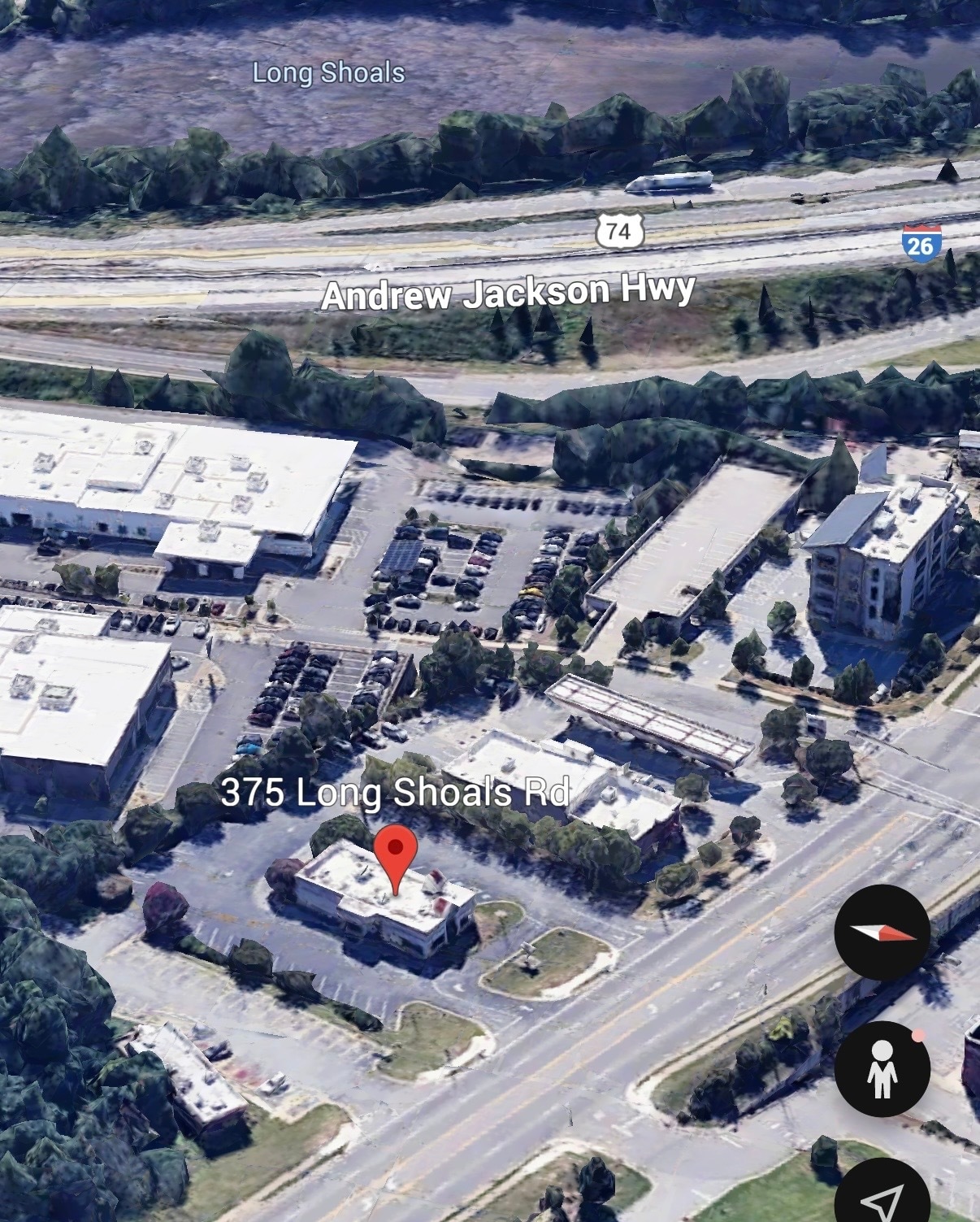 375 Long Shoals Rd, Arden, NC for sale Aerial- Image 1 of 3