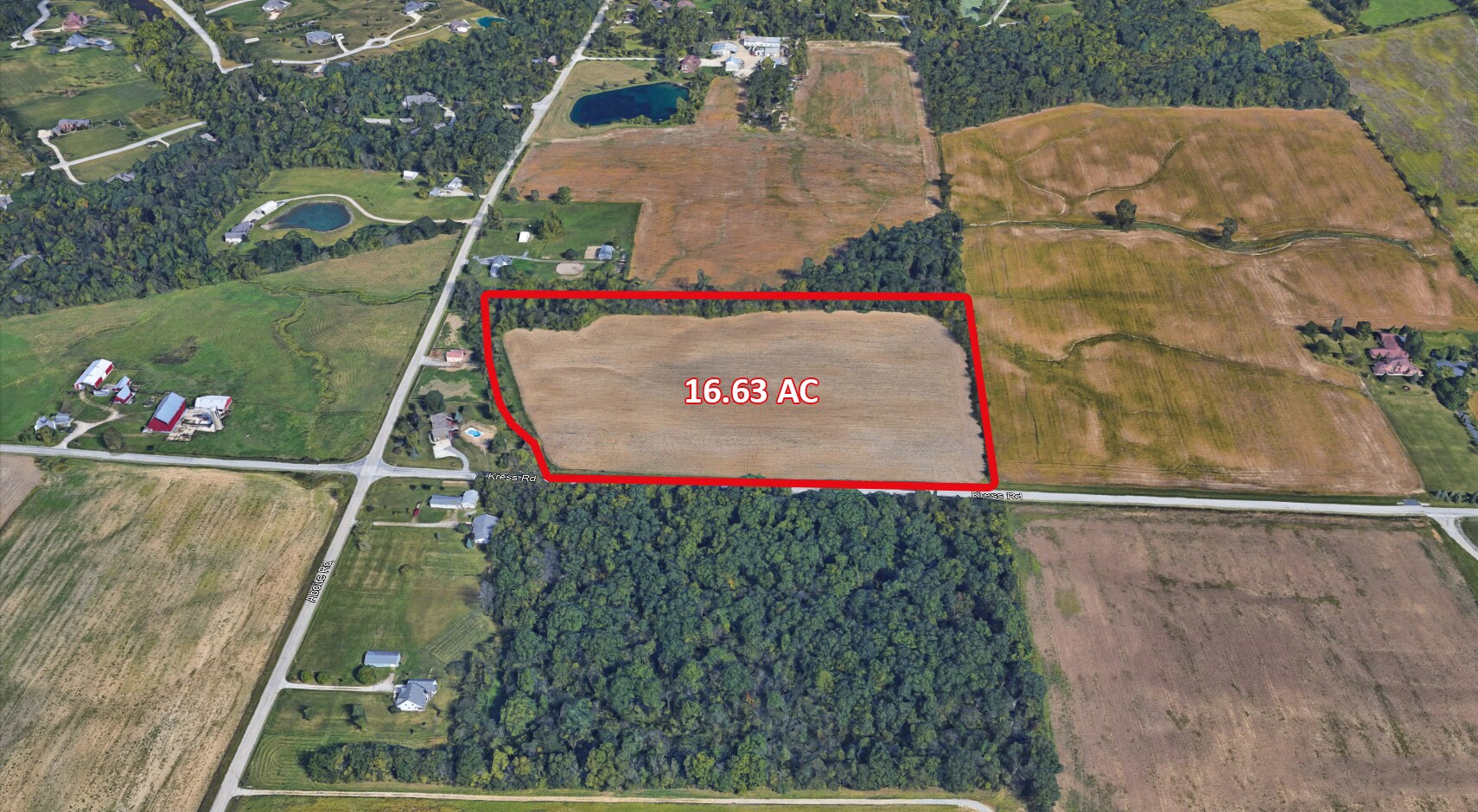 13800 Kress Rd, Roanoke, IN for sale Aerial- Image 1 of 1
