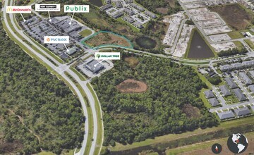 St James Blvd, Port Saint Lucie, FL - AERIAL map view - Image1