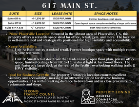 617-619 Main St, Placerville, CA for lease Building Photo- Image 1 of 8